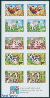 Australia 2005 Farm Animals Booklet, Mint NH, Nature - Animals (others & Mixed) - Butterflies - Cattle - Poultry - Sta.. - Nuevos