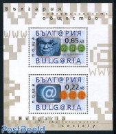 Bulgaria 2001 Information Technology S/s, Mint NH, Science - Computers & IT - Ongebruikt