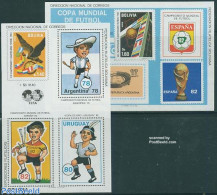 Bolivia 1980 Football 2 S/s, Mint NH, Sport - Football - Bolivie