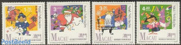 Macao 1991 Christmas 4v, Mint NH, Religion - Christmas - Unused Stamps