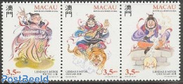 Macao 1996 Legends 3v [::], Mint NH, Nature - Cat Family - Fairytales - Nuevos