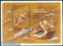 Maldives 1993 Shells S/s, Cymatium Hepaticum, Mint NH, Nature - Shells & Crustaceans - Marine Life
