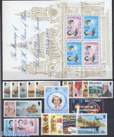 Isle Of Man 1981 Yearset 1981 (21v+1s/s), Mint NH, Various - Yearsets (by Country) - Zonder Classificatie