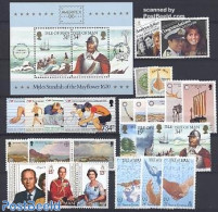 Isle Of Man 1986 Yearset 1986 (27v+1s/s), Mint NH, Various - Yearsets (by Country) - Zonder Classificatie