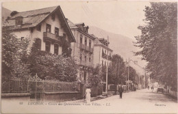 C. P. A. : 31 : LUCHON : Cours Des Quinconces, Les Villas, Animé - Luchon