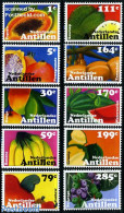 Netherlands Antilles 2010 Definitives, Fruits 10v, Mint NH, Nature - Fruit - Fruit