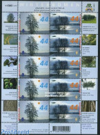 Netherlands 2007 Trees In Winter M/s (with 5 Sets), Mint NH, Nature - Trees & Forests - Ongebruikt