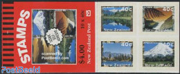 New Zealand 1996 Scenic S-a Booklet, Mint NH, Sport - Various - Mountains & Mountain Climbing - Stamp Booklets - Tourism - Unused Stamps