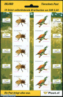 Austria 2009 Animals M/s (with 5 Sets), Mint NH, Nature - Animals (others & Mixed) - Bees - Unused Stamps
