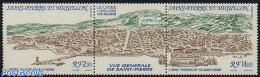 Saint Pierre And Miquelon 1990 Saint Pierre 2v+tab [:T:], Mint NH, Transport - Various - Ships And Boats - Lighthouses.. - Barche