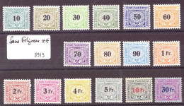 TIMBRES DE CHEMIN DE FER SUR PAPIER SANS FILIGRANE,  NEUFS ** SANS CHARNIERE - Chemins De Fer