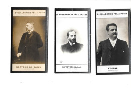 CN29 - CHROMOS 2ème COLLECTION FELIX POTIN - GABRIEL SYVETON - ETIENNE - DOCTEUR DE ROSEN - Andere & Zonder Classificatie