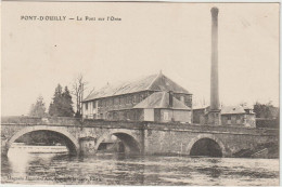 DEF : Calvados : PONT D ' OUILLY :  Le Pont Sur L '  Orne - Pont D'Ouilly