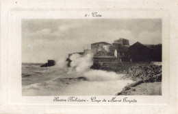 *CPA  - 34 - CETTE - (SETE) - Station Balnéaire - Coup De Mer Et Tempête - Sete (Cette)