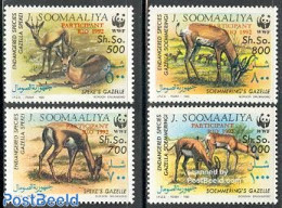 Somalia 1992 UNCED/WWF 4v, Mint NH, Nature - Animals (others & Mixed) - World Wildlife Fund (WWF) - Somalie (1960-...)