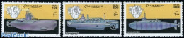 Somalia 2000 Submarines 3v, Mint NH, Transport - Ships And Boats - Ships