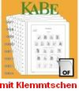 KABE Österreich Kleinbogen 2004-08 Vordrucke Neuwertig (Ka623 R - Pré-Imprimés