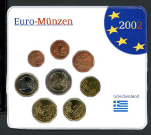 Griechenland 2002 KMS/ Kursmünzensatz Im Blister Unzirkuliert (M4614 - Griechenland