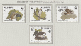 PHILIPPINES 1991 WWF Birds Of Prey Mi 2038-2041 MNH(**) Fauna 800 - Aquile & Rapaci Diurni