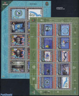 Venezuela 2004 Latin American Parliament 2x20v M/s, Mint NH, History - Various - Flags - Maps - Geographie