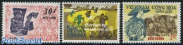 Vietnam, South 1971 Harvest 3v, Mint NH, Various - Agriculture - Landbouw