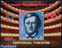 Yemen, Arab Republic 1971 Olympic City, Wagner S/s, Mint NH, Performance Art - Sport - Music - Theatre - Olympic Games - Musica