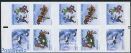Sweden 2007 Christmas Foil Booklet S-a, Mint NH, Nature - Religion - Horses - Christmas - Stamp Booklets - Unused Stamps