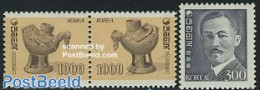 Korea, South 1983 Definitives 3v (1v+[:]), Mint NH - Korea, South