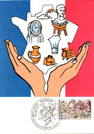 CARTE MAXIMUM 1977 MEILLEURS OUVRIERS DE FRANCE - 1970-1979