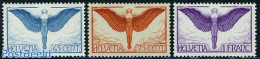 Switzerland 1924 Airmail 3v, Mint NH - Nuevos