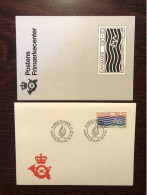 DENMARK FDC COVER 1987 YEAR EPILEPSIE PSYCHIATRY HEALTH MEDICINE STAMPS - FDC