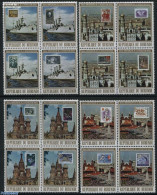 Burundi 1977 October Revolution 4x4v [+], Mint NH, History - Transport - Russian Revolution - Stamps On Stamps - Ships.. - Stamps On Stamps