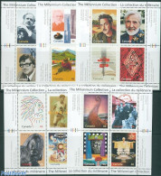 Canada 2000 Millennium 5 S/s, Mint NH, History - Performance Art - Sport - Transport - Various - Newspapers & Journali.. - Unused Stamps