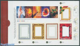 Canada 2000 Greeting Stamps 5v In Booklet, Mint NH, Various - Stamp Booklets - Greetings & Wishing Stamps - Ongebruikt