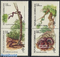 Dominican Republic 1994 Nature Museum 2x2v [:], Mint NH, Nature - Animals (others & Mixed) - Reptiles - Snakes - Art -.. - Museos