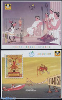 Dominica 1992 Goofy 2 S/s, Mint NH, Art - Disney - Disney