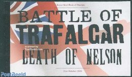 Great Britain 2005 Battle Of Trafalgar Prestige Booklet, Mint NH, History - Transport - Flags - History - Stamp Bookle.. - Unused Stamps