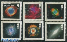 Great Britain 2007 Galaxy 6v S-a, Mint NH, Science - Astronomy - Nuevos