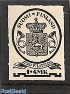 Finland 1931 Postal Museum 1v, Mint NH, History - Coat Of Arms - Art - Museums - Nuovi