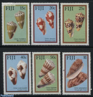 Fiji 1987 Shells 6v, Mint NH, Nature - Shells & Crustaceans - Vita Acquatica