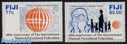 Fiji 1992 Family Planning 2v, Mint NH, Science - Statistics - Unclassified