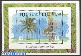 Fiji 1994 Singpex S/s, Mint NH, Nature - Trees & Forests - Rotary, Lions Club