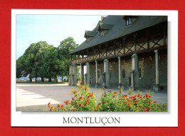 (RECTO / VERSO) MONTLUCON - COUR DU CHATEAU - CPM GF - Montlucon