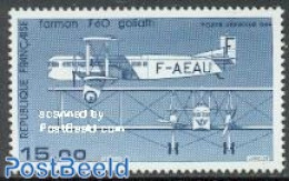 France 1984 Farman F60 1v, Smooth Paper, Mint NH, Transport - Aircraft & Aviation - Nuovi