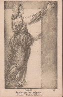 CARTOLINA Pittore Botticelli Studio Per Un Angiolo.n.v. - Other & Unclassified