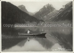 11847153 Saemtisersee Bootspartie Widderalpstoecke Appenzeller Alpen - Sonstige & Ohne Zuordnung