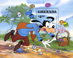 Grenada 1981 Easter S/s, Mint NH, Art - Disney - Disney
