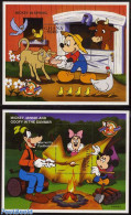 Ghana 1998 70 Years Mickey Mouse 2 S/s, Mint NH, Art - Disney - Disney