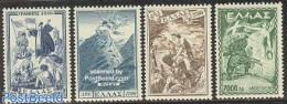 Greece 1952 Uprising Of 1949 4v, Mint NH, History - Religion - Militarism - Religion - Neufs