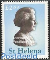 Saint Helena 2003 New Queens Head 1v, Mint NH, History - Kings & Queens (Royalty) - Koniklijke Families